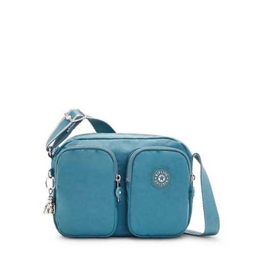 Turquoise Kipling Patti Crossbody Bags | AE689CBDR