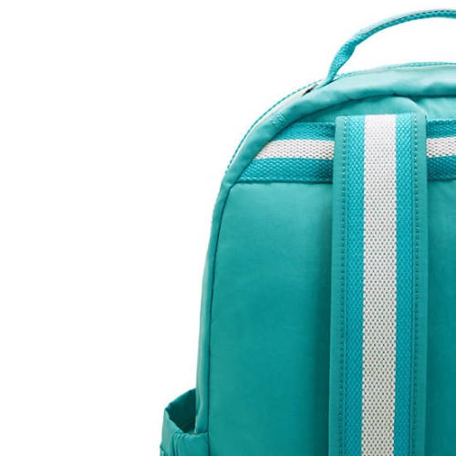 Turquoise Kipling Seoul Large 15