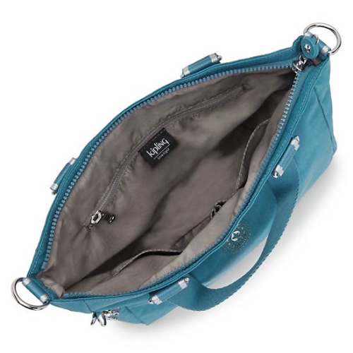 Turquoise Kipling Venla Tote Bags | AE829CIWU