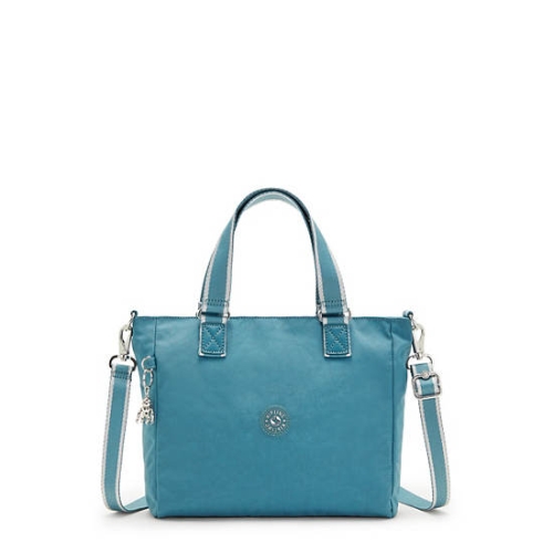 Turquoise Kipling Venla Tote Bags | AE829CIWU