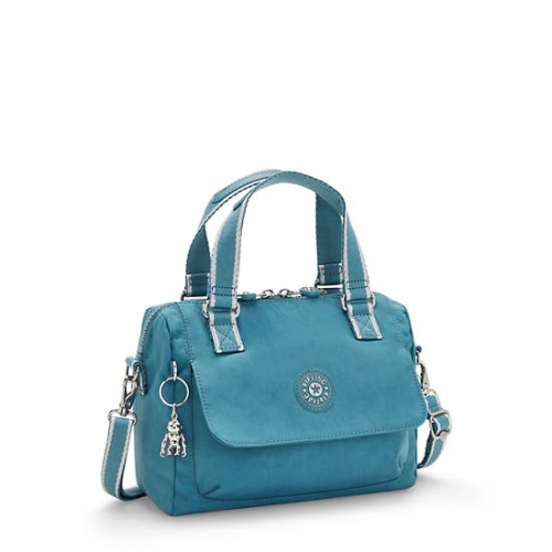 Turquoise Kipling Zeva Handbags | AE851DJUL