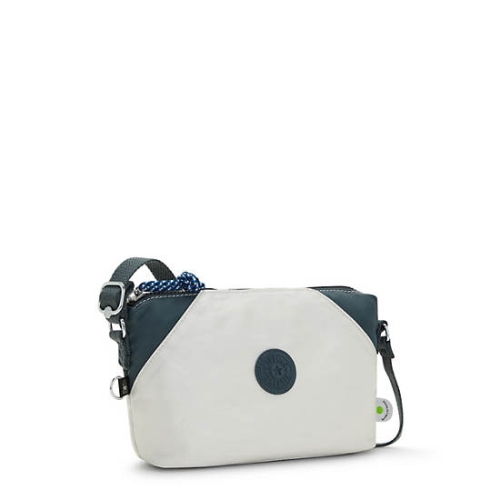 White Kipling Art Extra Small Crossbody Bags | AE829NJXG