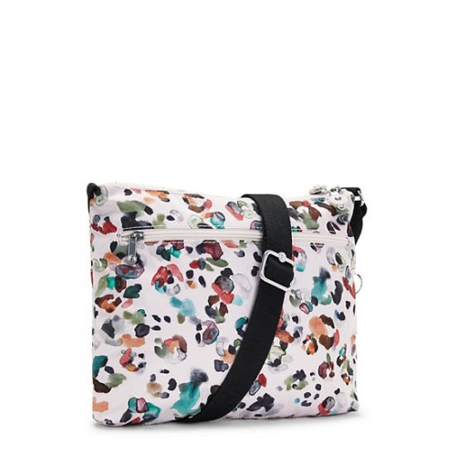 White Multicolor Kipling Alvar Printed Crossbody Bags | AE192APDM