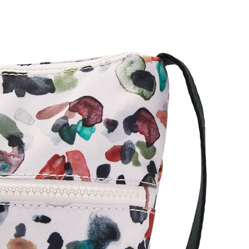 White Multicolor Kipling Alvar Printed Crossbody Bags | AE192APDM