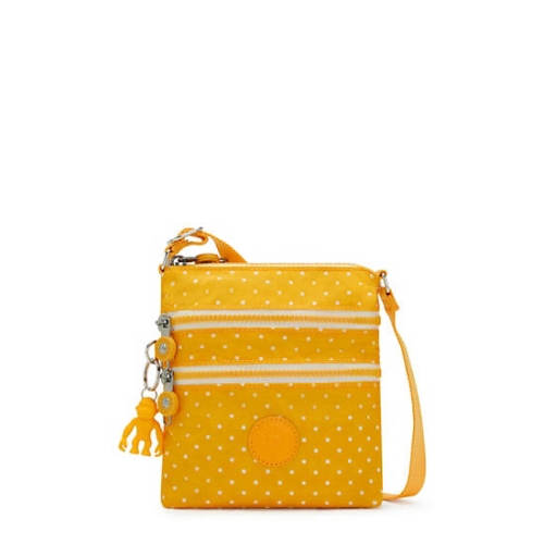 Yellow Kipling Alvar Extra Small Printed Mini Bags | AE832UJXL