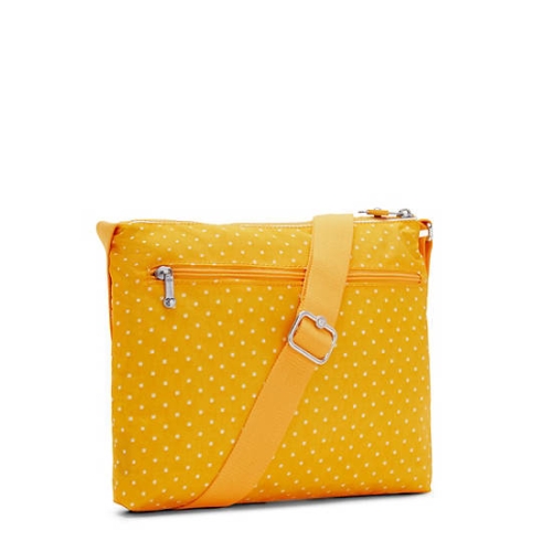 Yellow Kipling Alvar Printed Crossbody Bags | AE920GEIQ