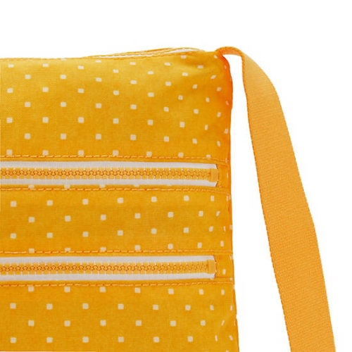 Yellow Kipling Alvar Printed Crossbody Bags | AE920GEIQ