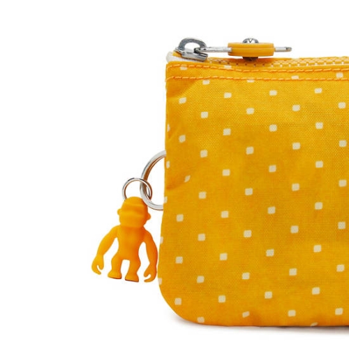 Yellow Kipling Creativity Large Printed Pouches | AE079XGCA