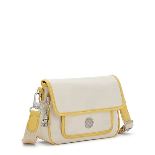 Yellow Kipling Inaki Crossbody Bag Handbags | AE314MQWE