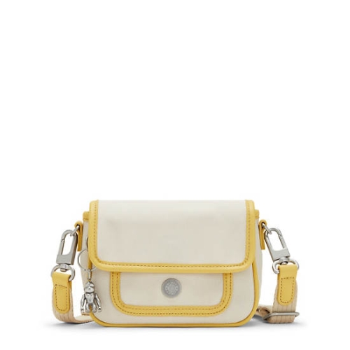 Yellow Kipling Inaki Small Crossbody Bag Handbags | AE076COJR