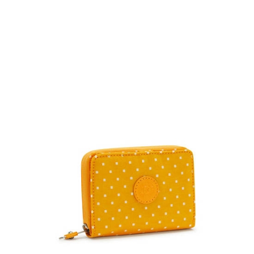 Yellow Kipling Money Love Printed Small Wallets | AE310ZKPX