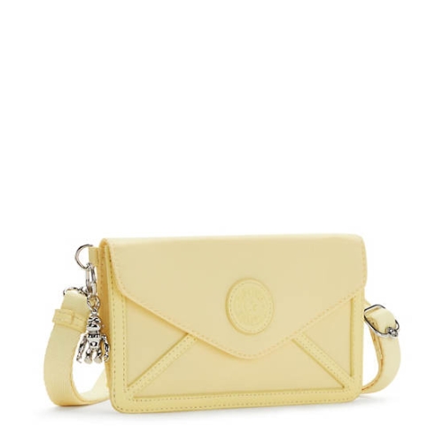 Yellow Kipling New Lelio Crossbody Bags | AE923YHWI