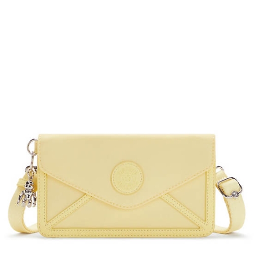 Yellow Kipling New Lelio Crossbody Bags | AE923YHWI