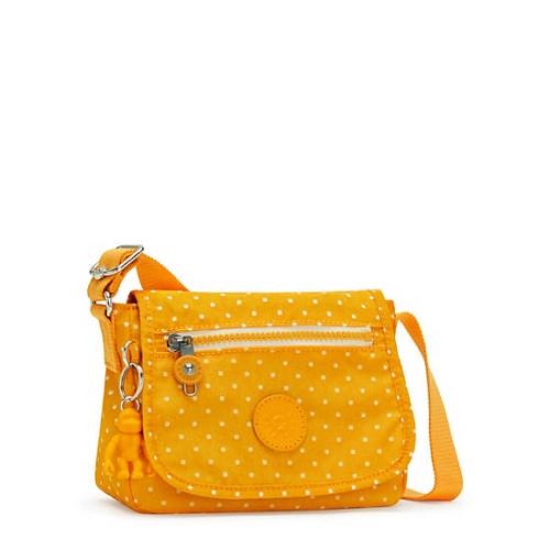 Yellow Kipling Sabian Classic Printed Crossbody Mini Bags | AE165UYVR