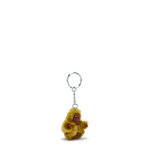 Yellow Kipling Sven Extra Small Classic Monkey Keychains | AE237RIWZ