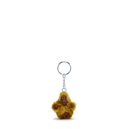 Yellow Kipling Sven Extra Small Classic Monkey Keychains | AE237RIWZ